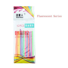 Load image into Gallery viewer, Lamtuea art water brush  Gel Pens Gel Refills Rollerball Pastel Neon Glitter Pen Drawing Colors paint brush